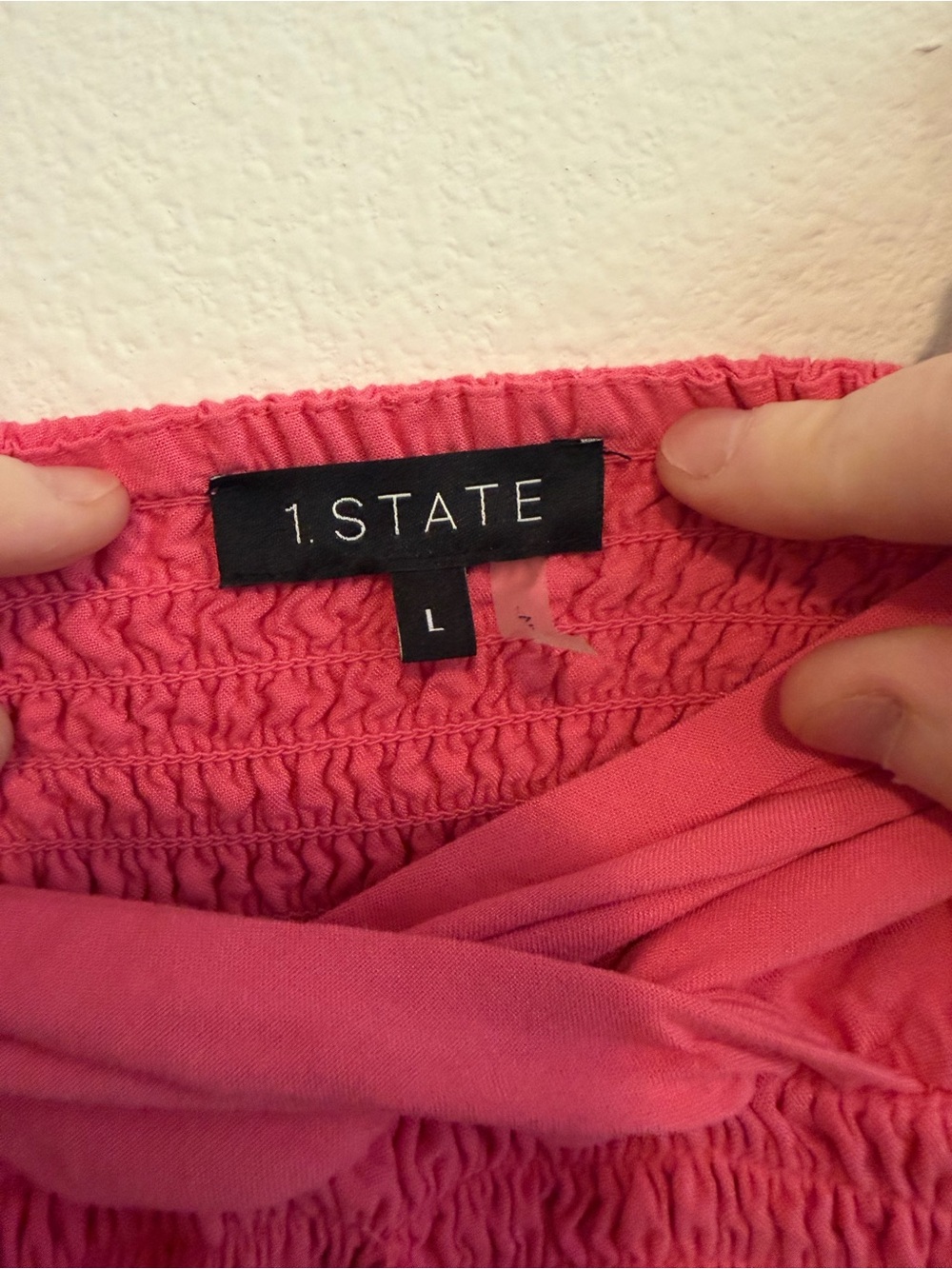1. State Raspberry Pink V-Neck Maxi Dress - Picture 3 of 3